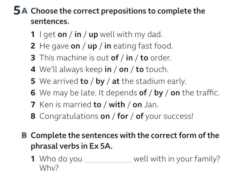 Complete the sentences with the correct form | StudyX