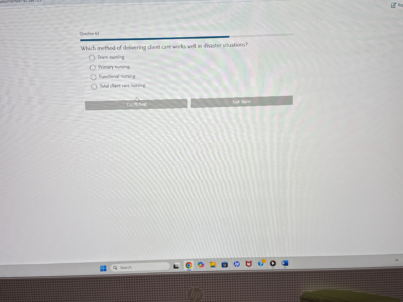 Which method of delivering client care works | StudyX