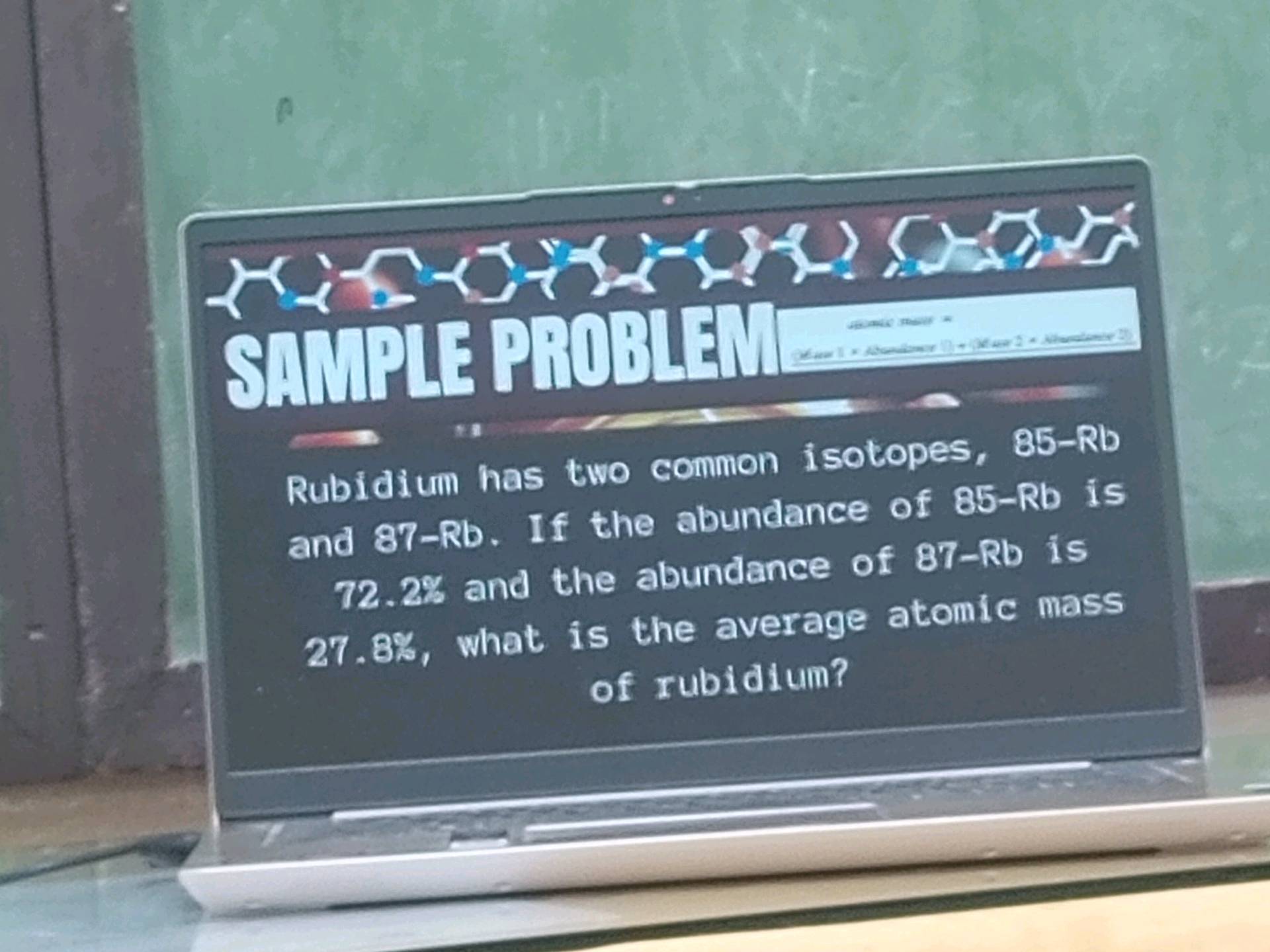 Rubidium has two common isotopes, 85-Rb and | StudyX