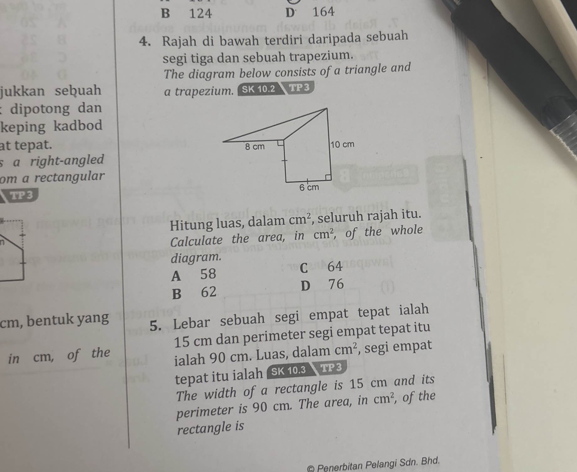 4. Rajah di bawah terdiri daripada sebuah | StudyX