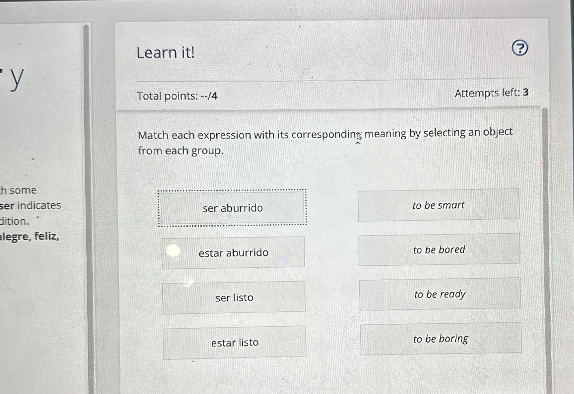 Match each expression with its corresponding | StudyX