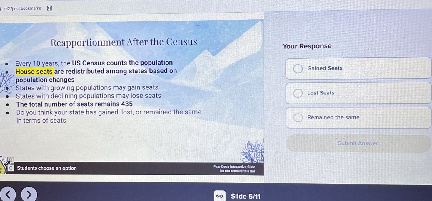 Every 10 years, the US Census counts the