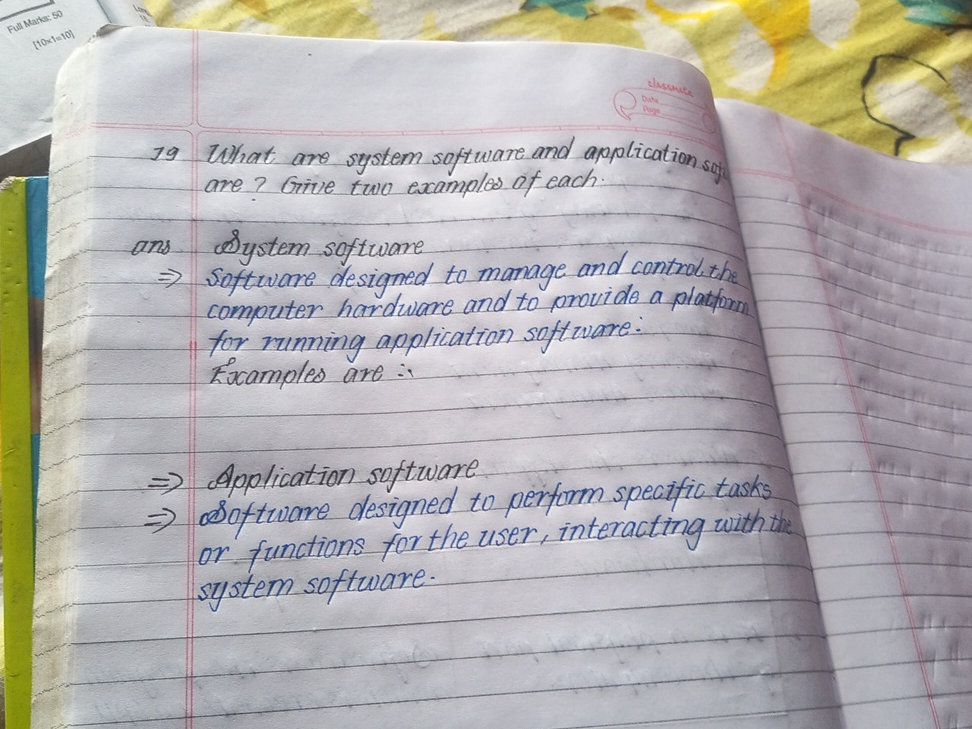 19 What are system software and application | StudyX