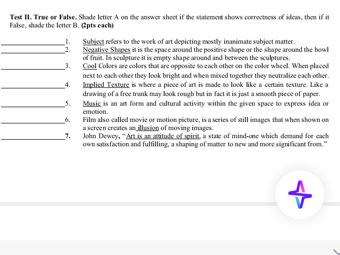 Inanimate Subject Examples 1. Subject refers to the work of art | StudyX