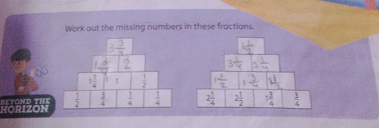 Work out the missing numbers in these | StudyX