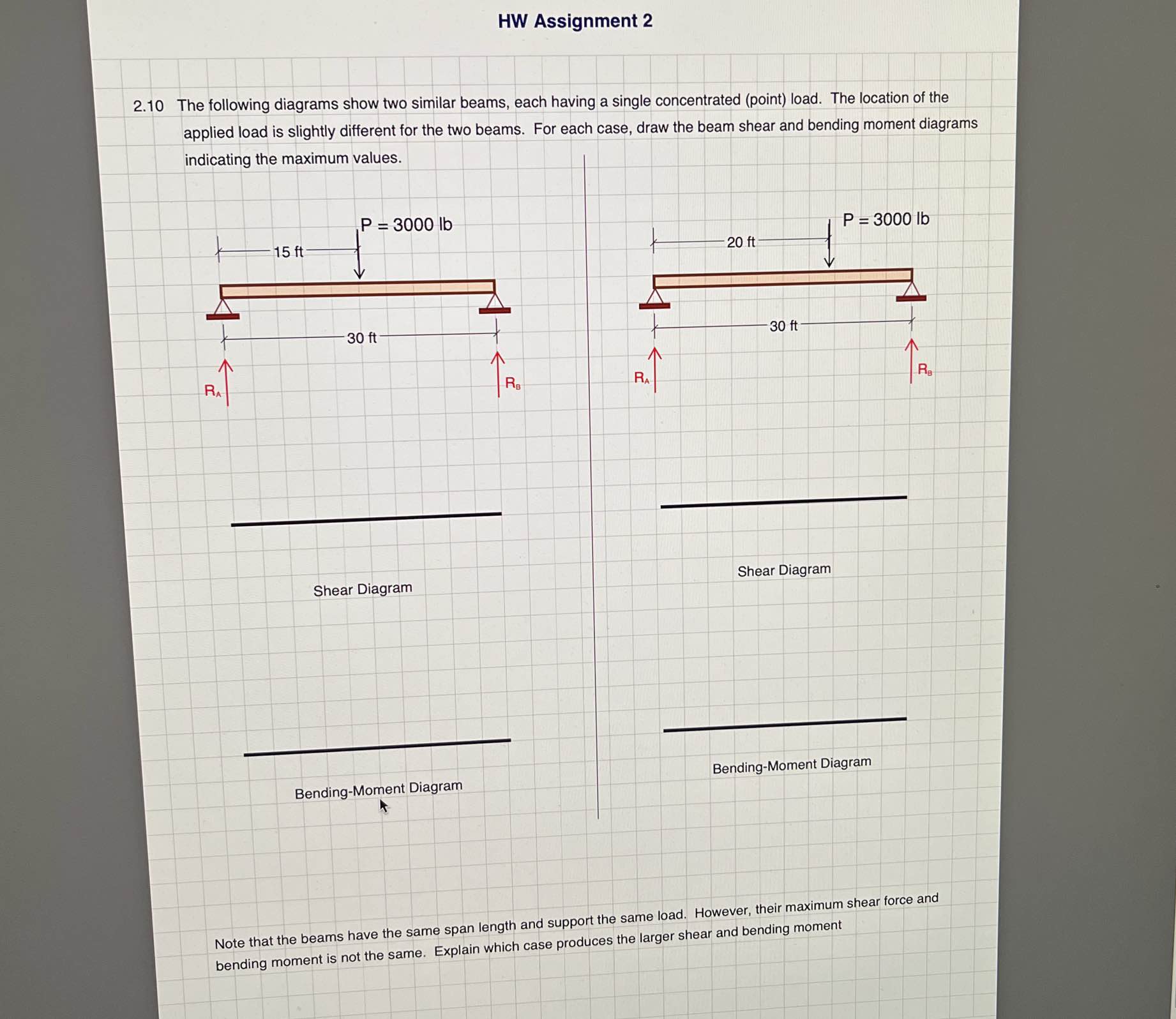 The following diagrams show two similar | StudyX