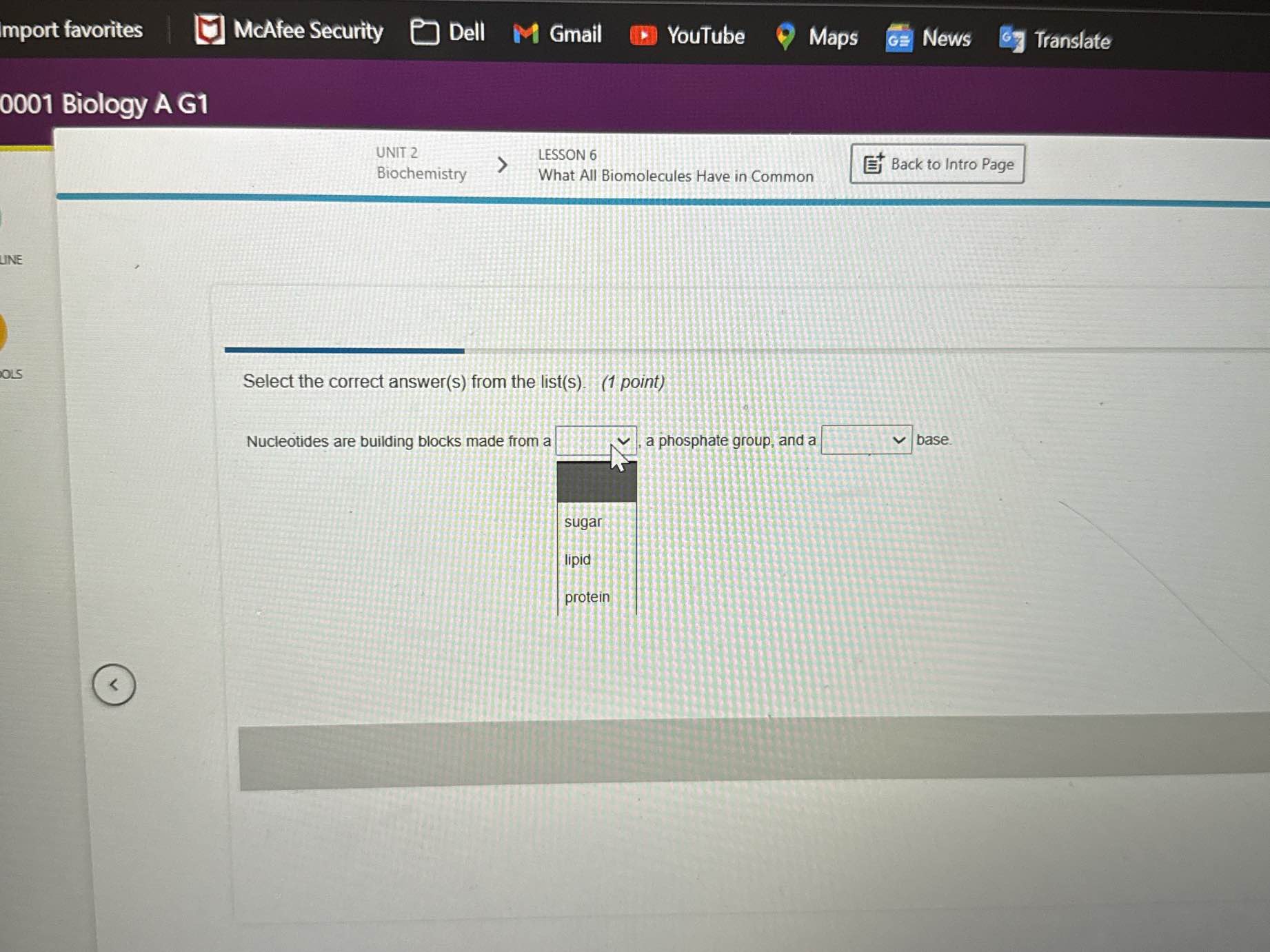 Select the correct answer(s) from the | StudyX