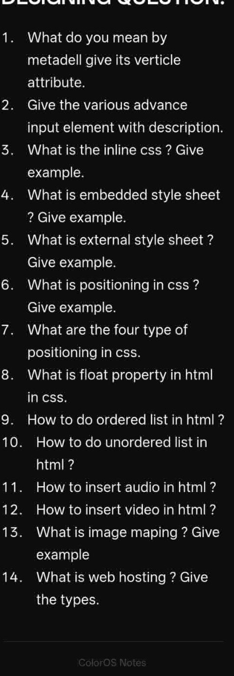 Unordered List in HTML | StudyX