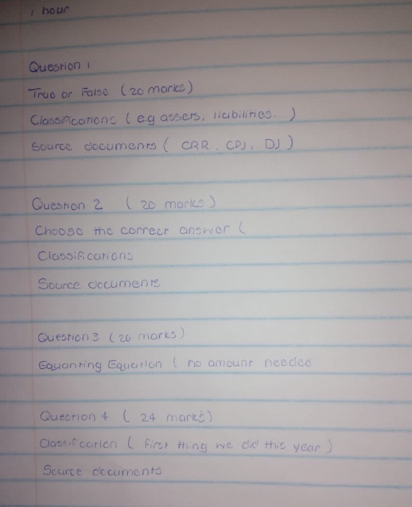 Question 1 True or False (20 marks) | StudyX