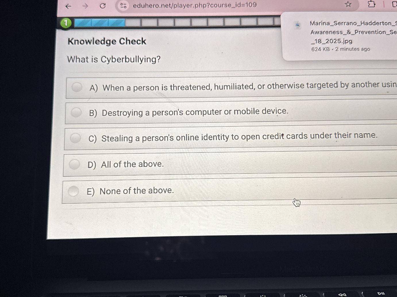 Otherwise It Seems Targeted Reference: What Is Cyberbullying A When A Person Is