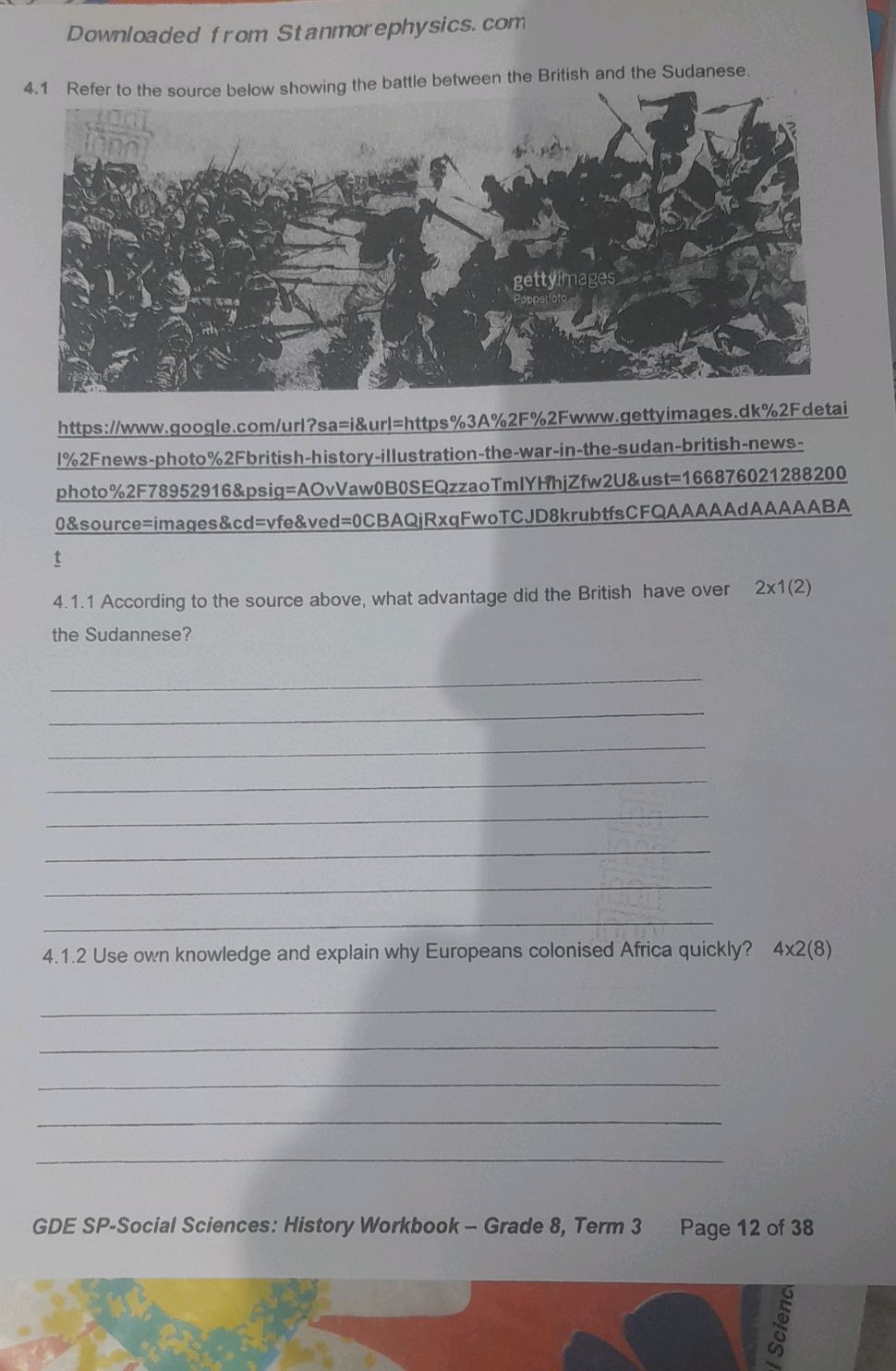 4.1 Refer to the source below showing the | StudyX