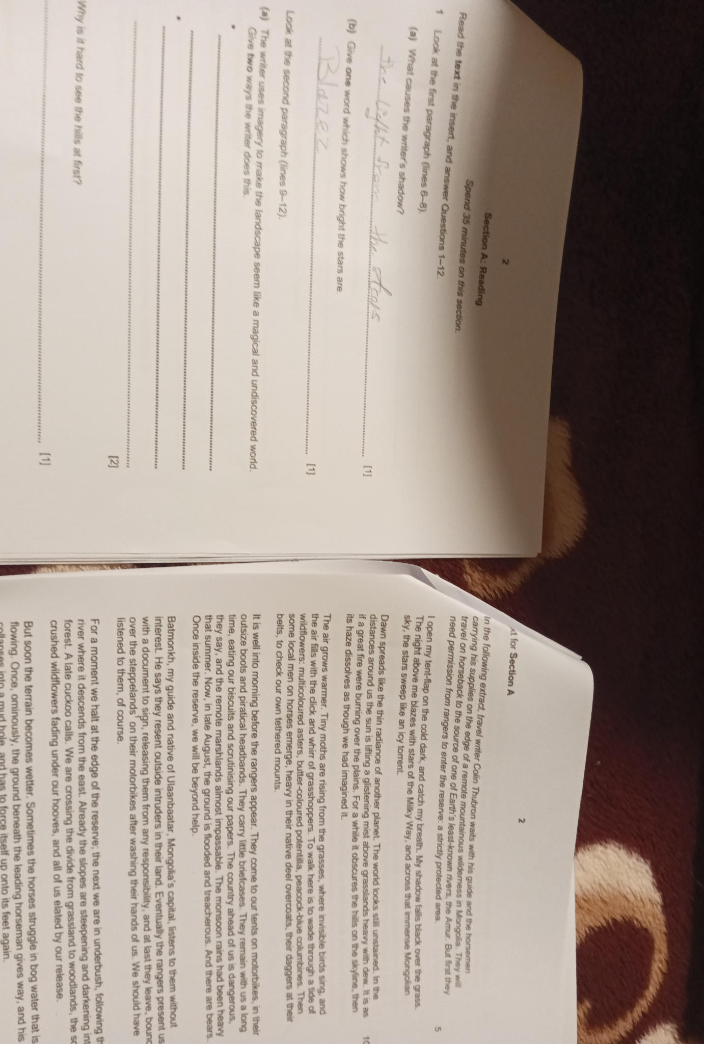 Read the text in the insert, and answer | StudyX