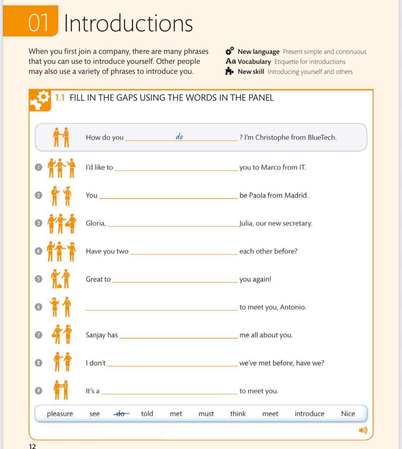 FILL IN THE GAPS USING THE WORDS IN THE | StudyX