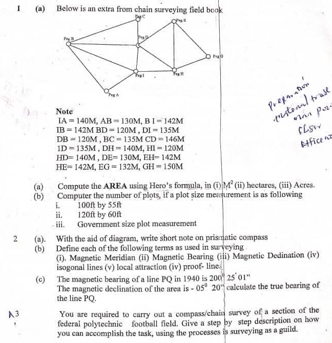 1 a Below Is An Extra From Chain Surveying StudyX 1-a-below-is-an-extra-from-chain-surveying-studyx