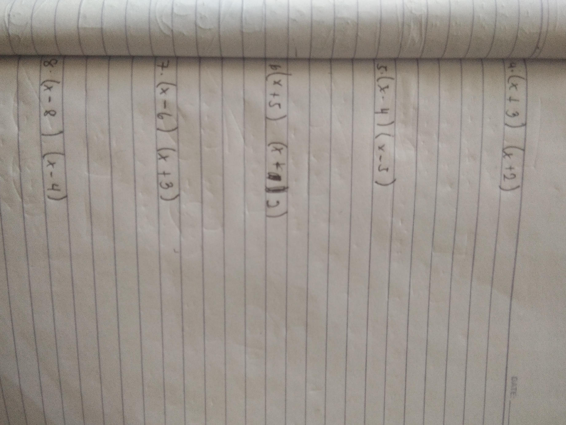 Polynomial Multiplication: (x+5)(x+2) | StudyX