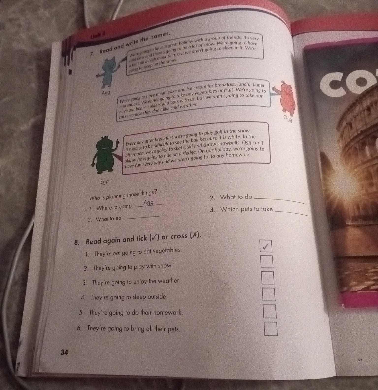 Who is planning these things? 1. Where to | StudyX