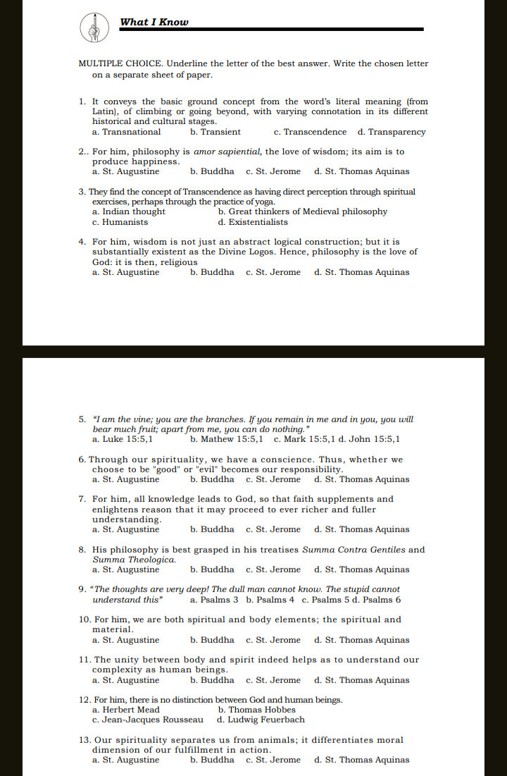 1. It conveys the basic ground concept from | StudyX