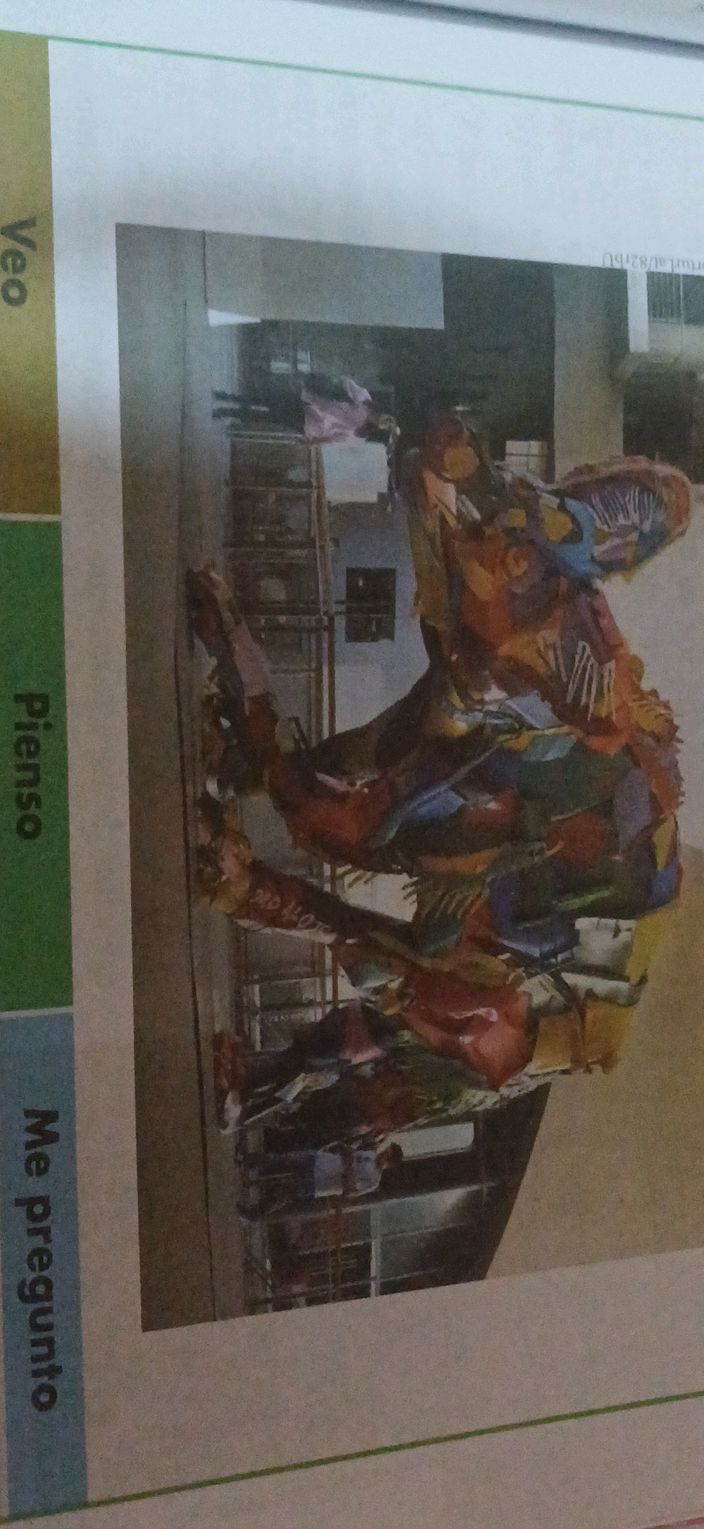 The image shows a sculpture. The question is | StudyX