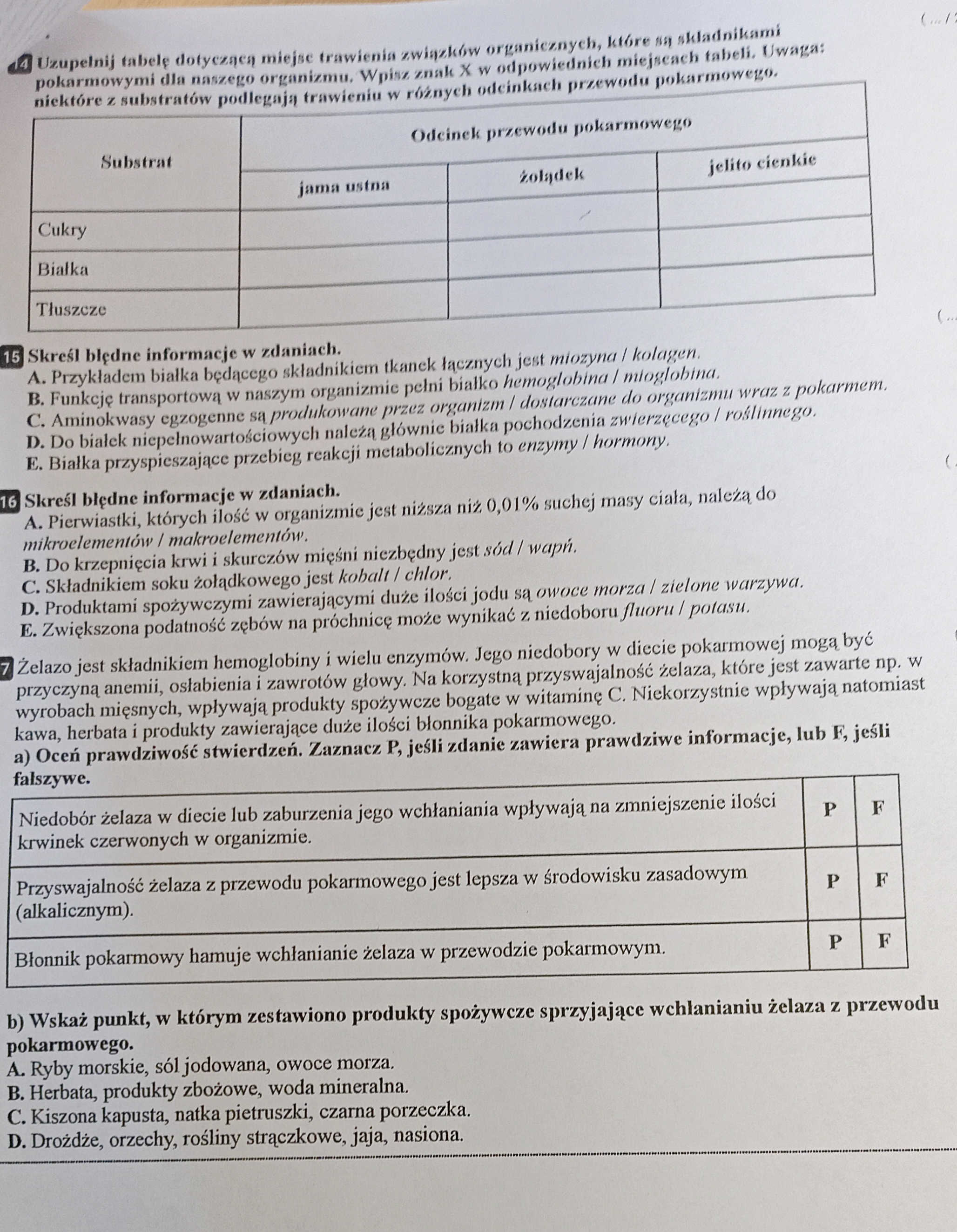 14. Uzupełnij tabelę dotyczącą miejsc | StudyX