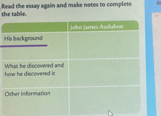 Read the essay again and make notes to | StudyX