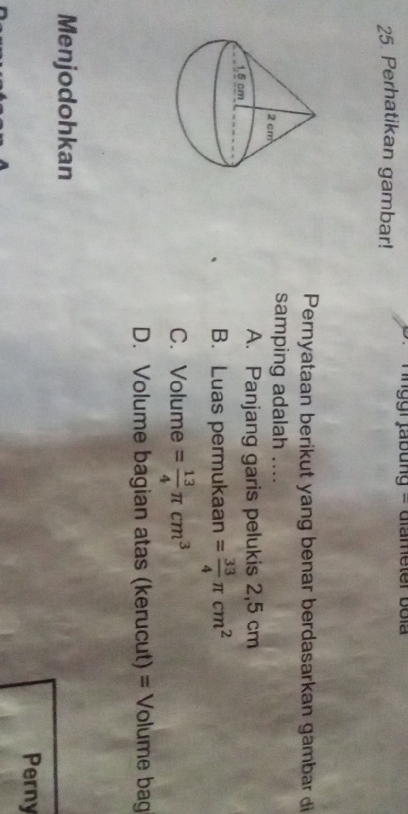 25. Perhatikan gambar! Pernyataan berikut | StudyX