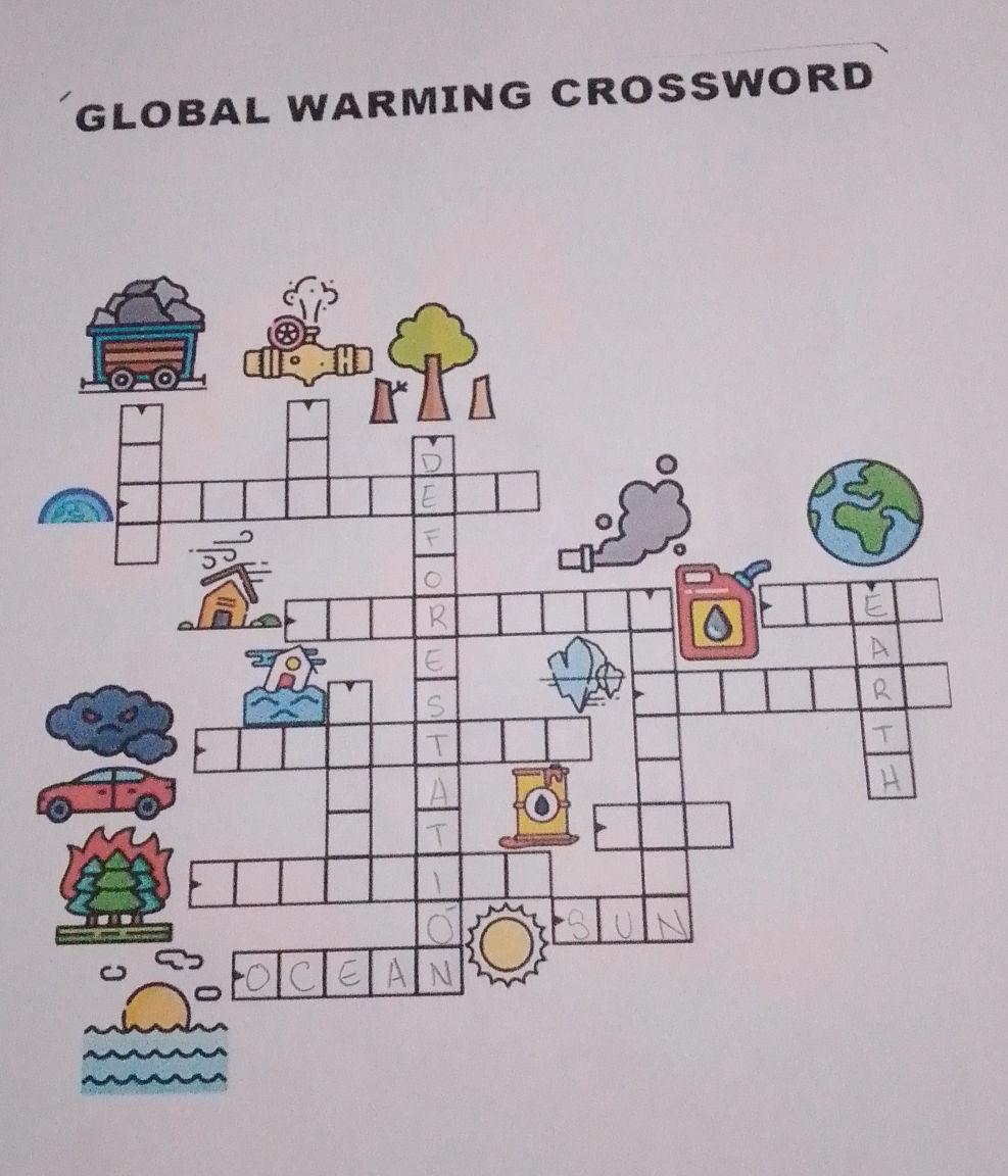 Global Warming Crossword Puzzle StudyX