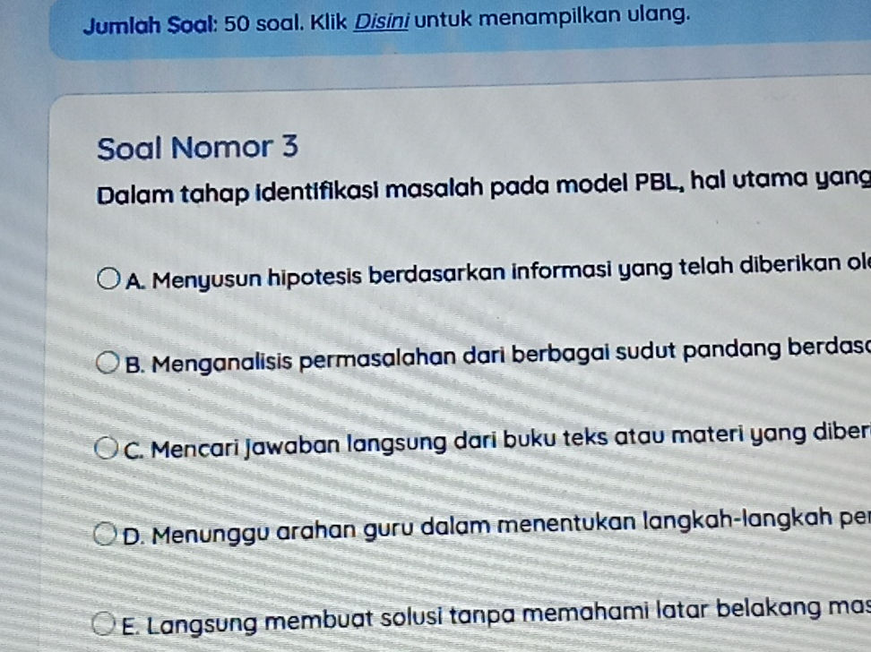 a. identifikasi keluaran program (5 soal) | studyx... Soal Nomor 3 Dalam tahap identifikasi | StudyX