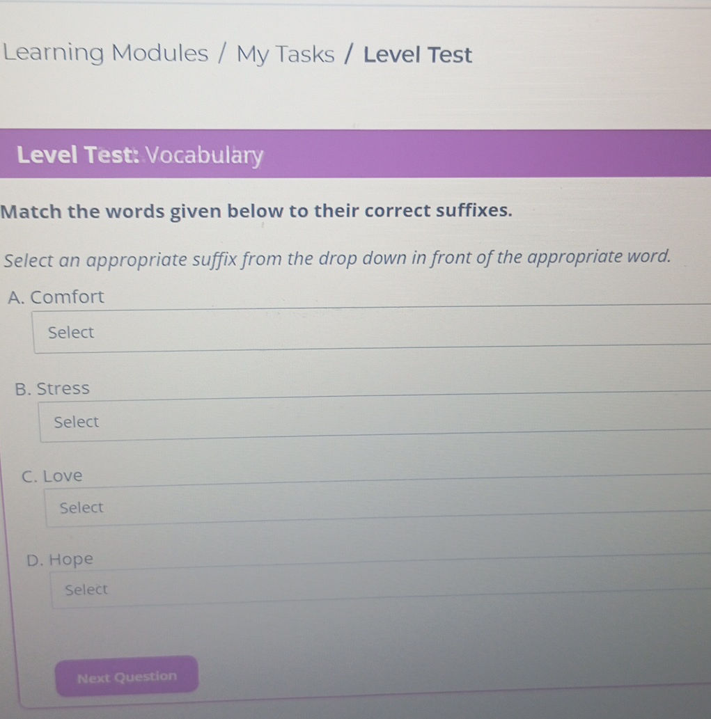 Match the words given below to their correct | StudyX