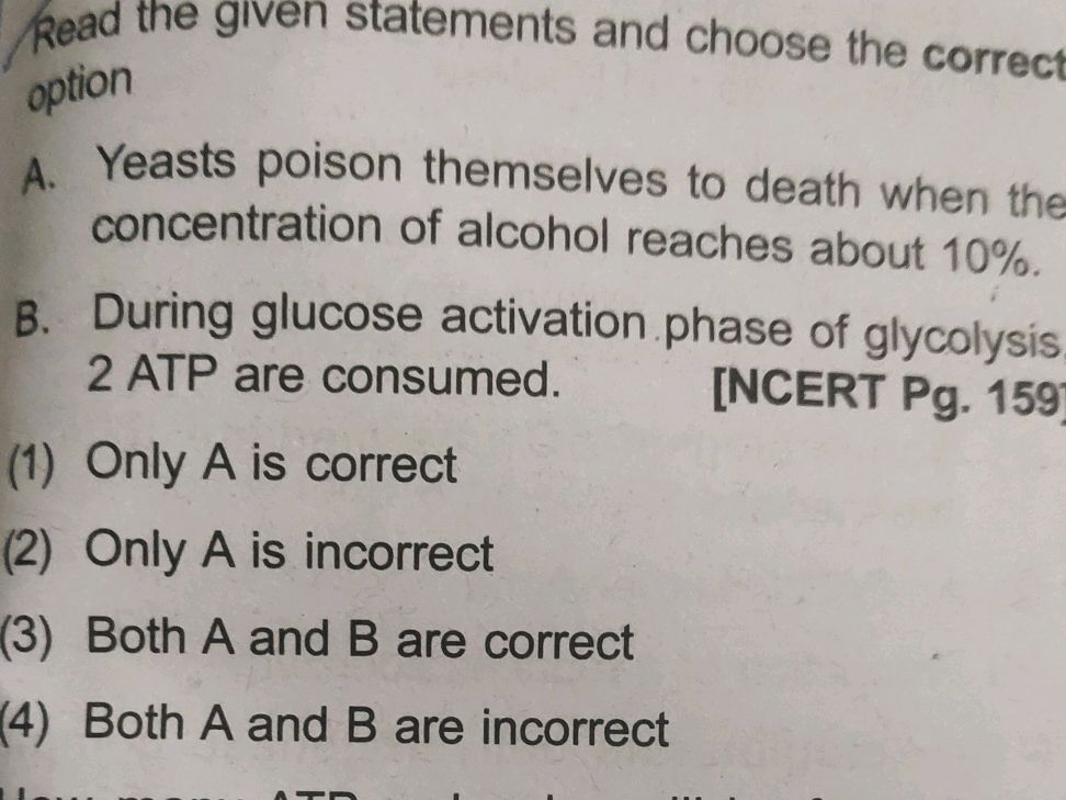 Read the given statements and choose the | StudyX