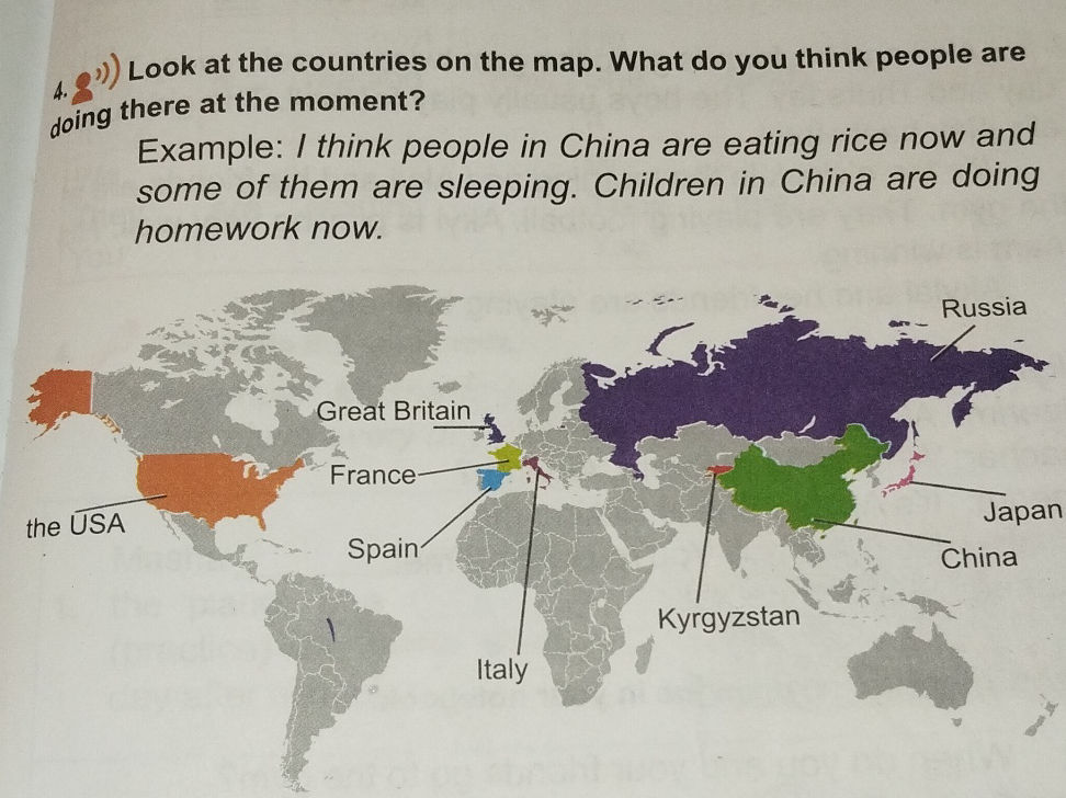 Look at the countries on the map. What do | StudyX