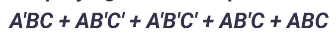 Boolean Algebra Simplification