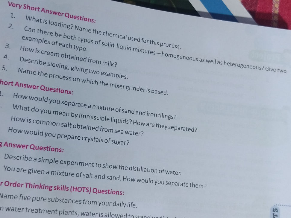 Very Short Answer Questions: 1. What is | StudyX