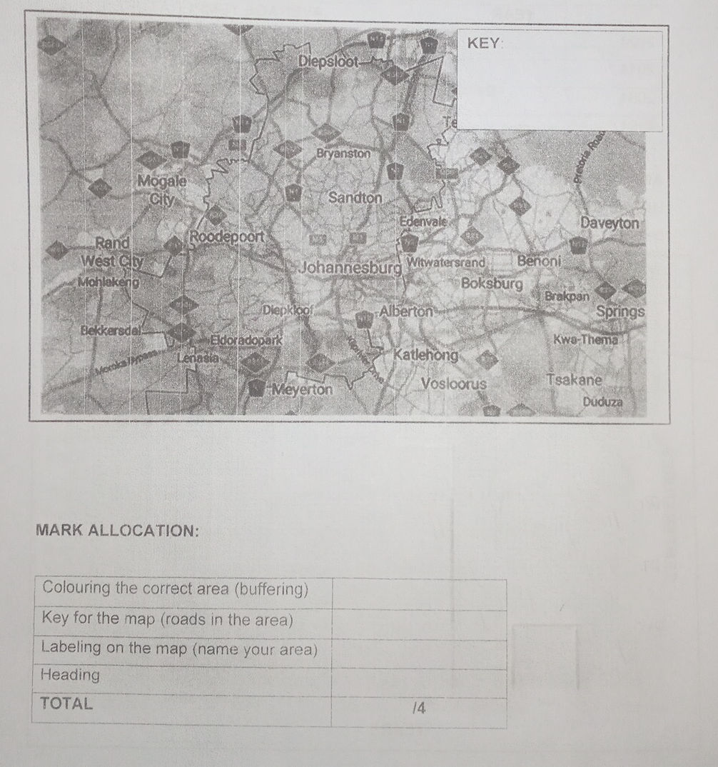 Map Identify Question The image shows a map with various locations | StudyX