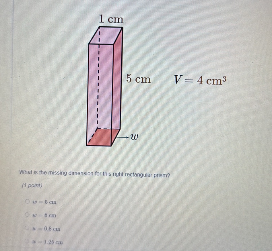 Missing Dimension Example What is the missing dimension for this right | StudyX