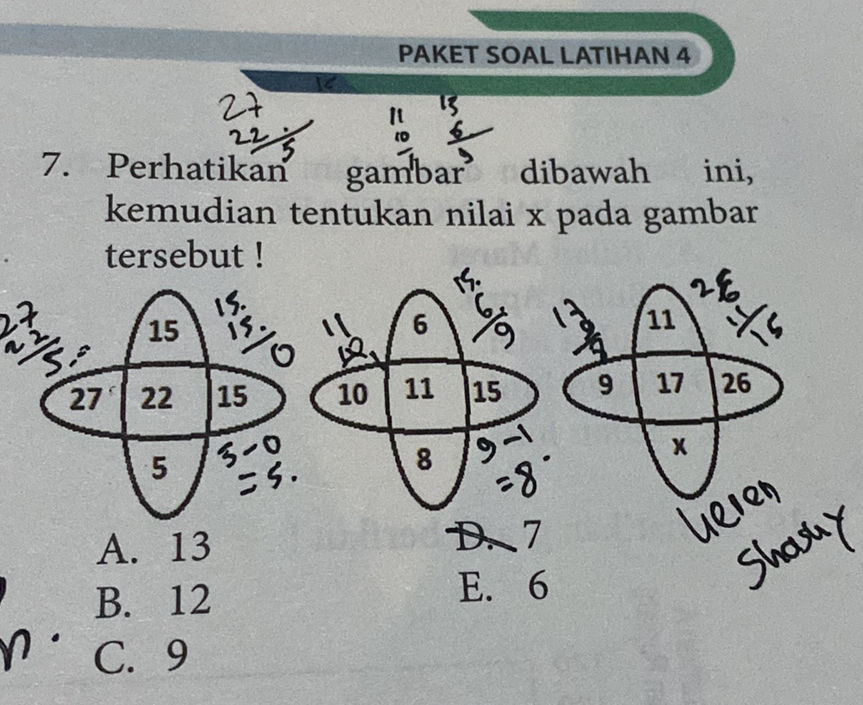 7. Perhatikan gambar dibawah ini, kemudian | StudyX