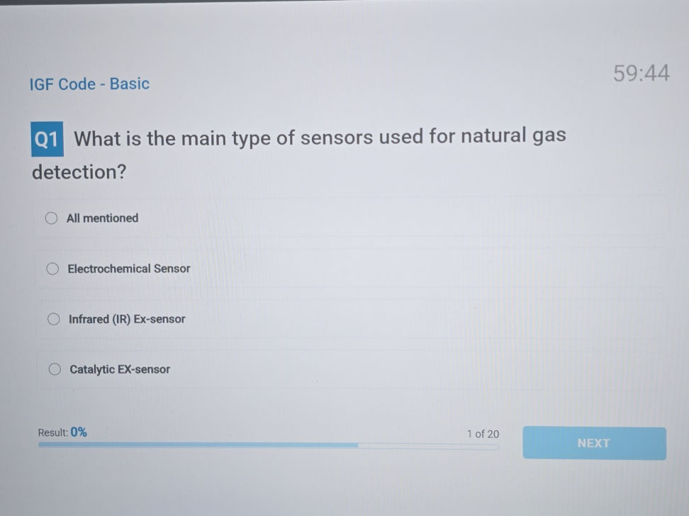 Smart Sensor Q1 Q1 What is the main type of sensors used for | StudyX