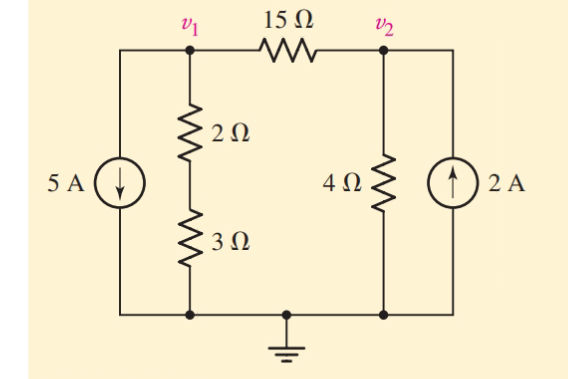The image shows an electrical circuit | StudyX