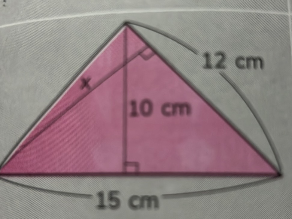The image shows a composite shape made up of | StudyX