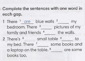 Complete the sentences with one word in each | StudyX