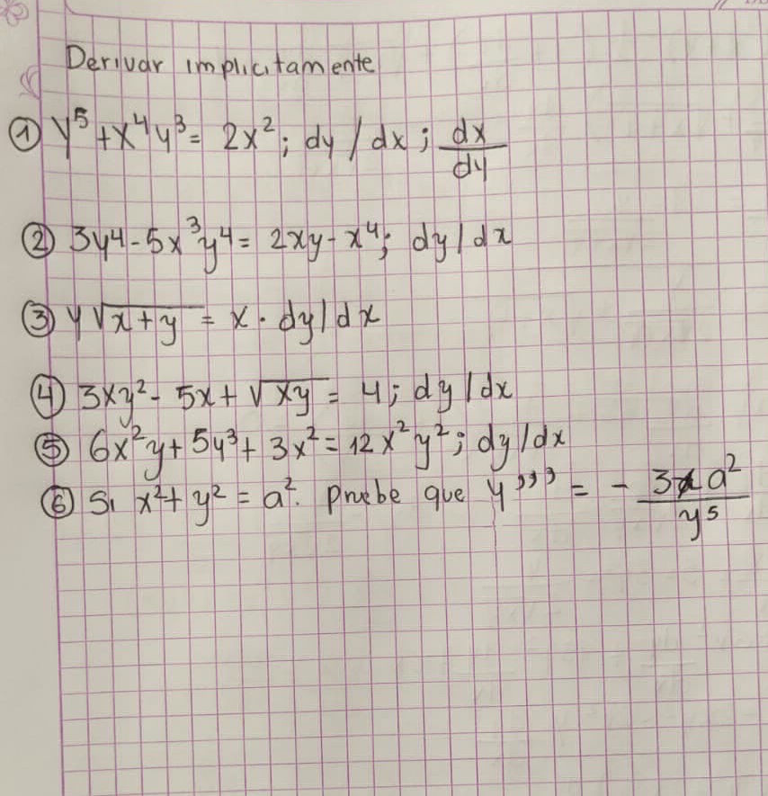 derivar-implicitamente-1-y-5-x-4y-3-studyx