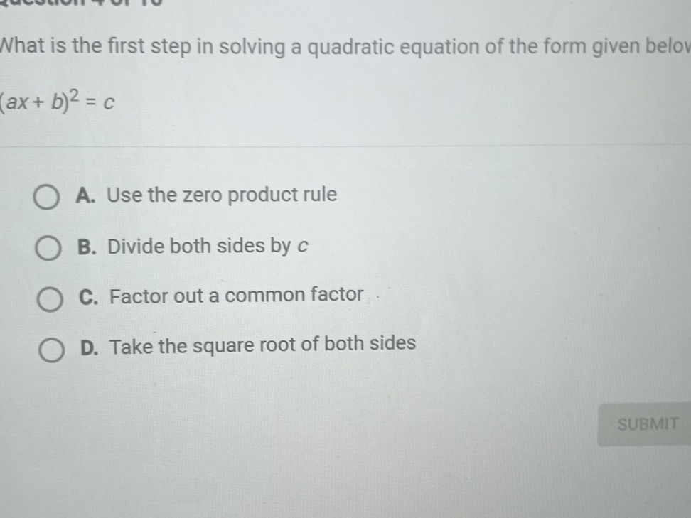What is the first step in solving a | StudyX
