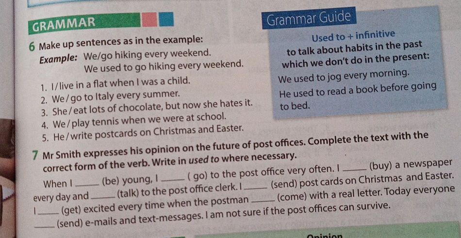 6 Make up sentences as in the example: | StudyX