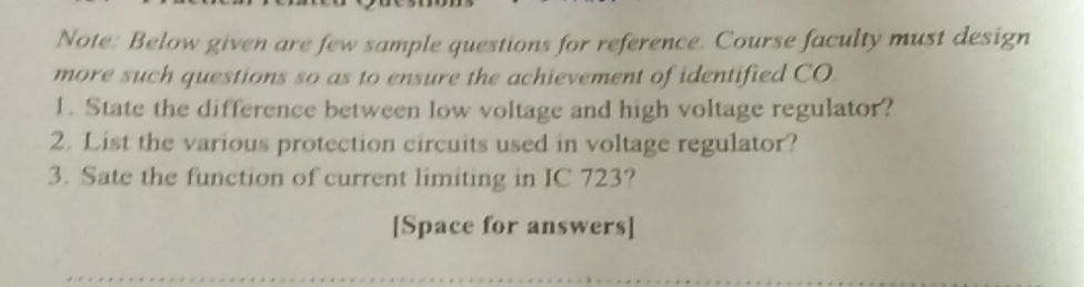 1. State the difference between low voltage | StudyX