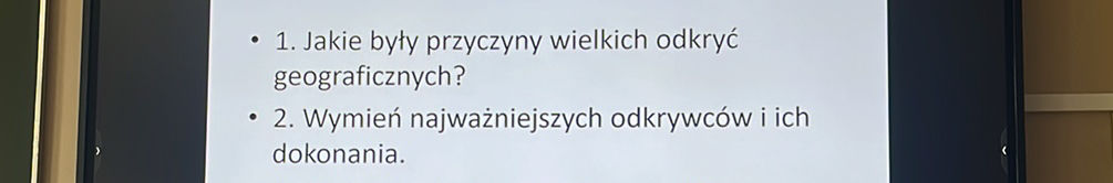 1. Jakie były przyczyny wielkich odkryć | StudyX