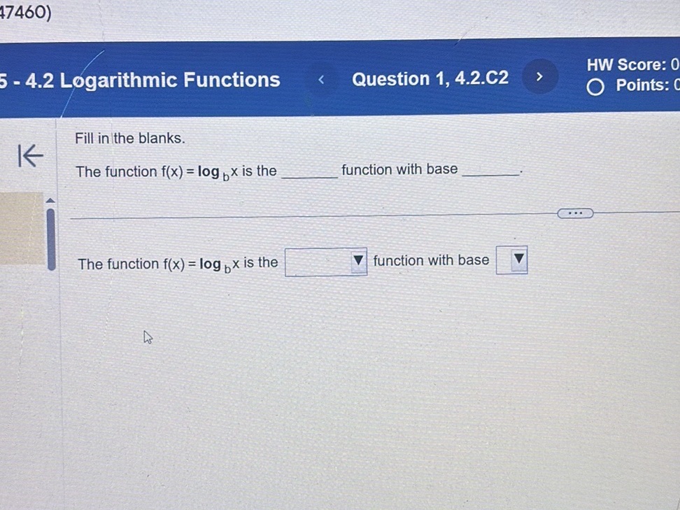 Fill in the blanks. The function f(x) = | StudyX