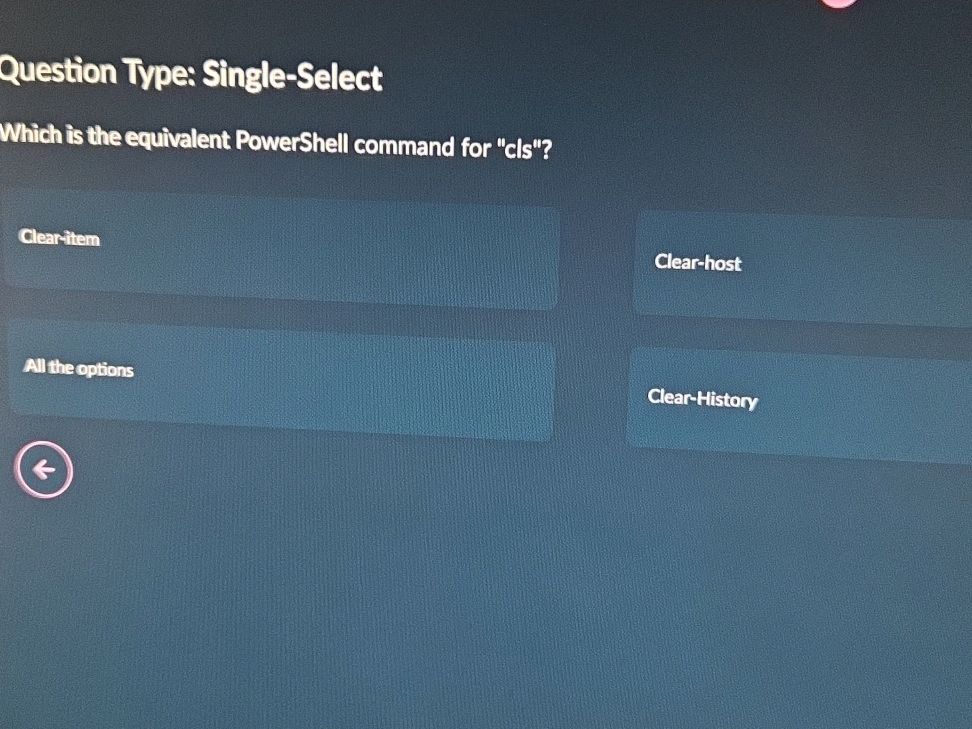 Question Type: Single-Select Which is the | StudyX