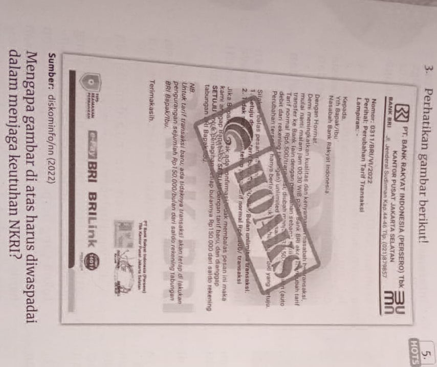 Perhatikan gambar berikut! Mengapa gambar | StudyX