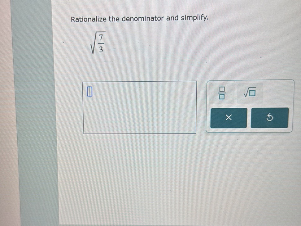 Rationalize the denominator and simplify. $ | StudyX