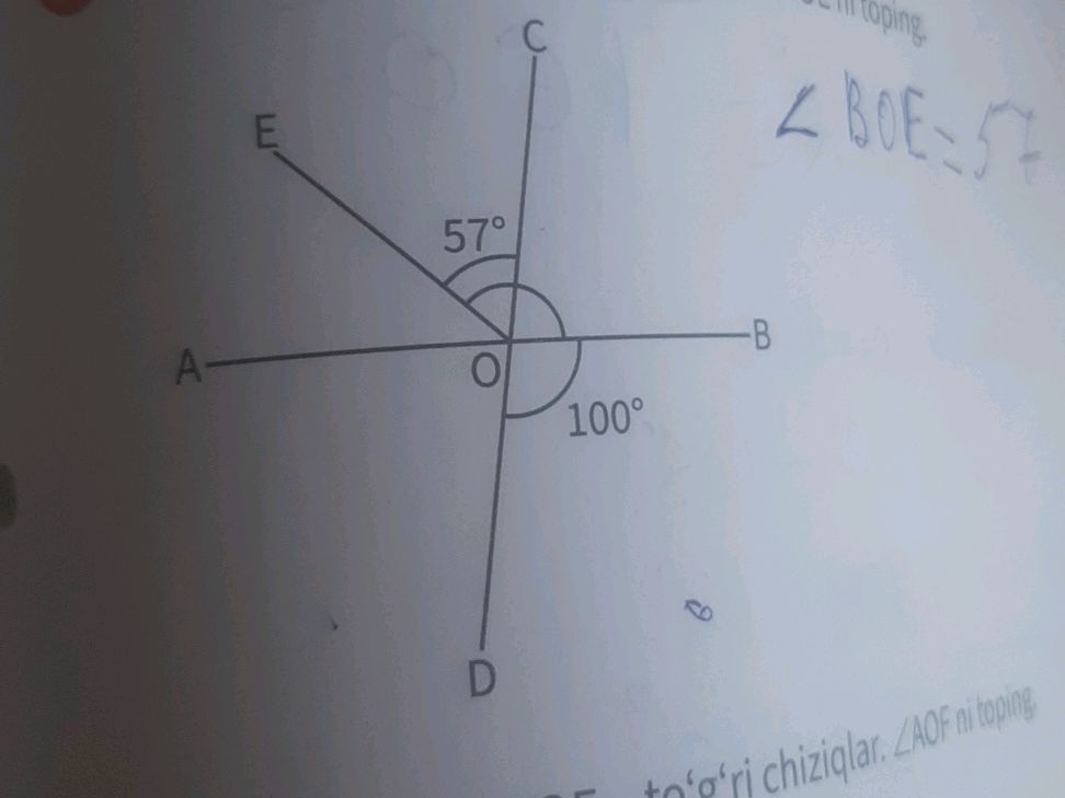 Given the diagram with angles and lines, and | StudyX