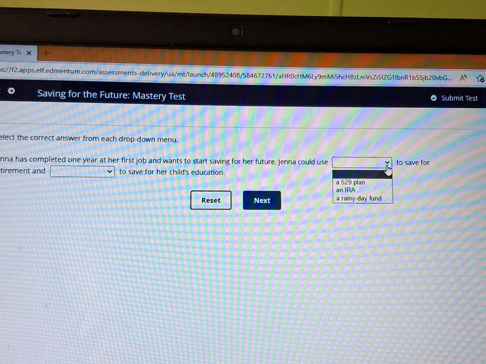 Select the correct answer from each | StudyX